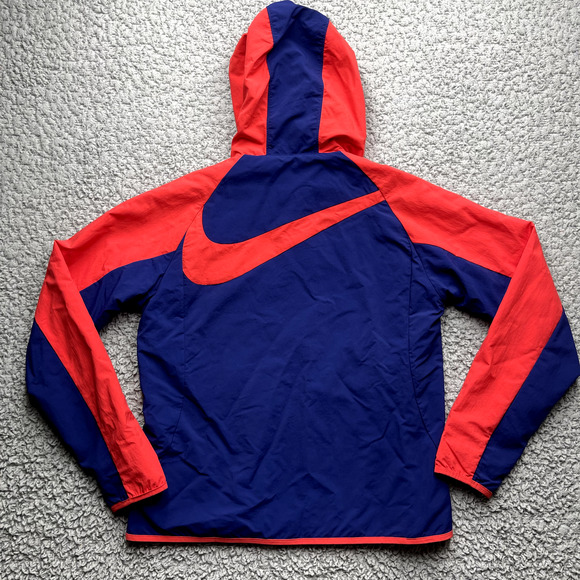 Nike USA Soccer Full Zip Windbreaker Jacket M Olympic Exclusive Giant Swoosh - Picture 12 of 14